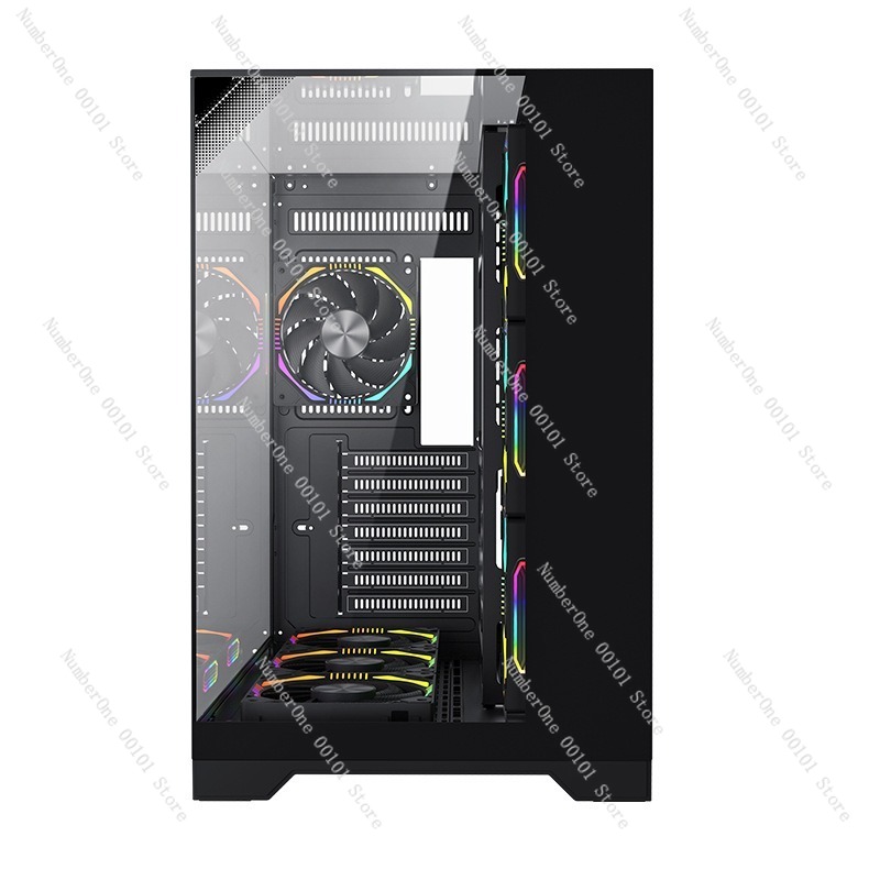 ATX Gaming PC Case Panoramic T - Atx Case ulasan dan harga