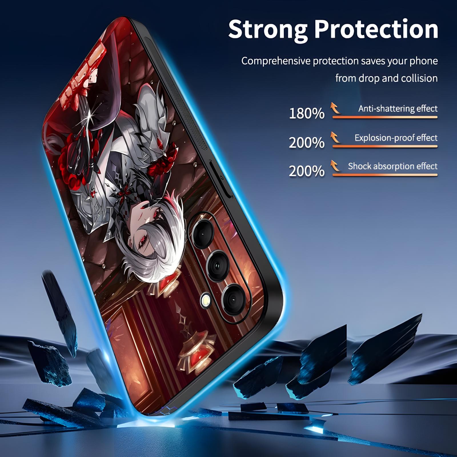 genshin impact Arlecchino Phon - Computer Case ulasan dan harga