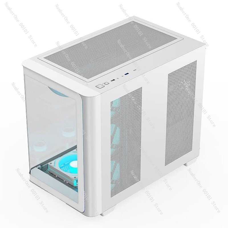 Panoramic Curved Glass Desktop - Atx Case ulasan dan harga