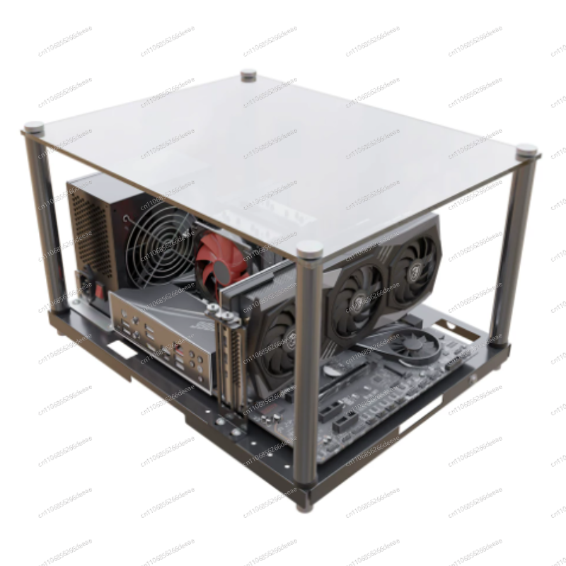 Fully transparent open compute - Atx Case ulasan dan harga