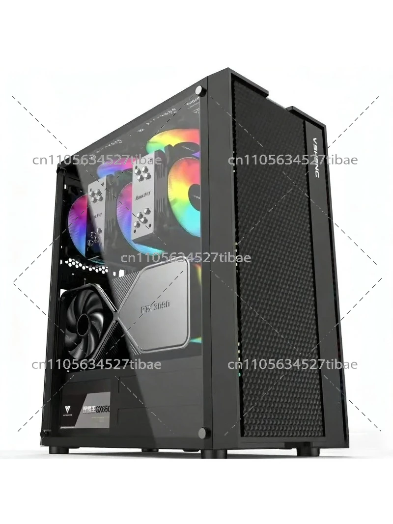 Black E-ATX Computer Case with - Atx Case ulasan dan harga